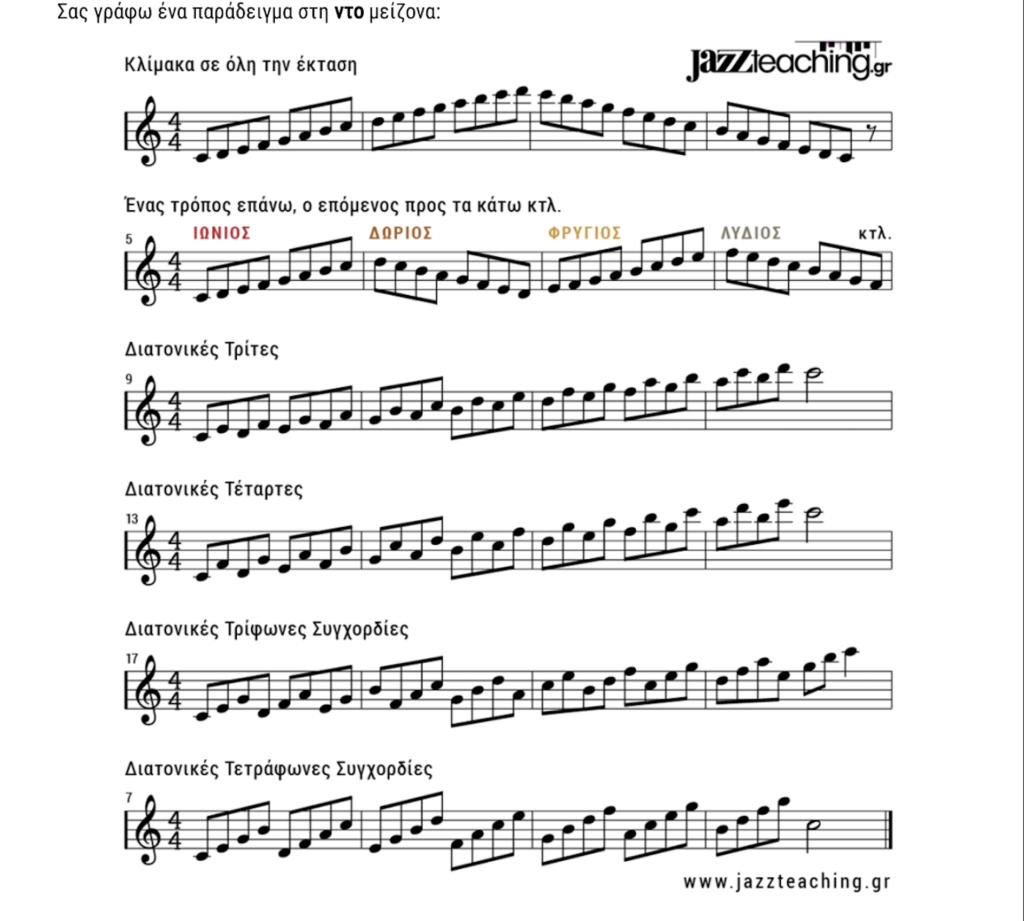 major scale practice